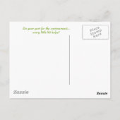 Masquer la carte postale du cerf (Dos)