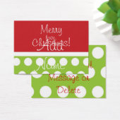 Masquer les étiquettes cadeaux de Noël (Bureau)