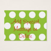 Masquer les étiquettes cadeaux de Noël (Dos)