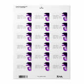 Masquerade Adresetiketten Etiket (Full Sheet)