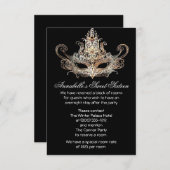 Masquerade Ball Hotel Accommodards Informatiekaartje (Voorkant / Achterkant)