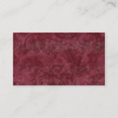 Masquerade Ball Mardi Gras Mariage Cartes de Place (Dos)