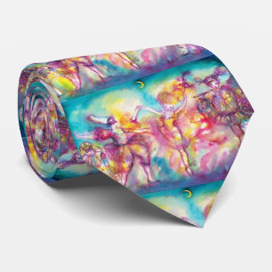 MASQUERADE BALL, Mardi Gras Maskers, Dance, Music Stropdas