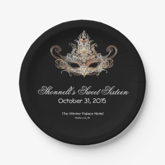 Masquerade Ball Paper-Borden Papieren Bordje