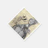 Masquerade Ball Servet (Hoek)