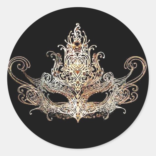 Masquerade Ball Stickers (Voorkant)