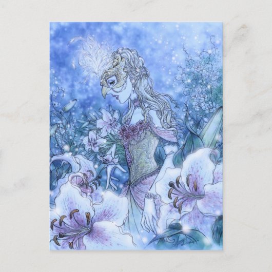 Masquerade Briefkaart (Voorkant)