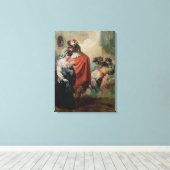 Masquerade Canvas Afdruk (Insitu (Houten vloer))