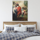 Masquerade Canvas Afdruk (Insitu (Slaapkamer))