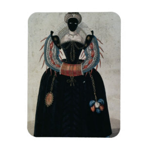 Masquerade costume in de stijl van Henri III (colo Magneet