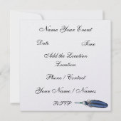 Masquerade - Costume Party Invitation par SRF (Dos)