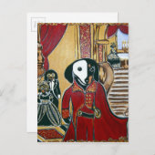 MASQUERADE DOXIE BRIEFKAART (Voorkant / Achterkant)