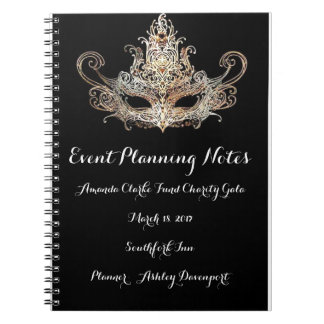 Masquerade Event Planner Notes Notitieboek