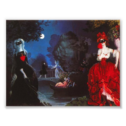 Masquerade Foto Afdruk (Voorkant)