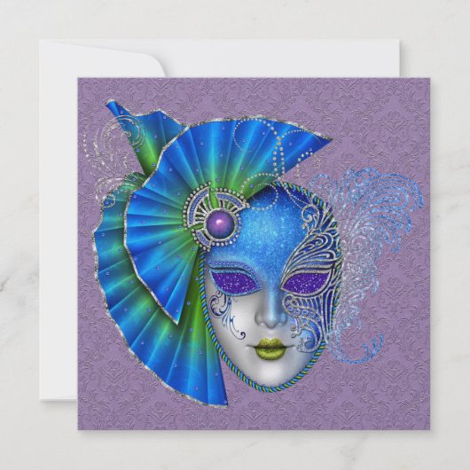 Masquerade - Gala Event - SRF Kaart (Voorkant)