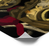 MASQUERADE KUNST   POSTER (Hoek)