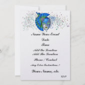 Masquerade / Mardi Gras Elegance Invitation (Dos)