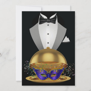 Masquerade / Mardi Gras Elegance Invitation