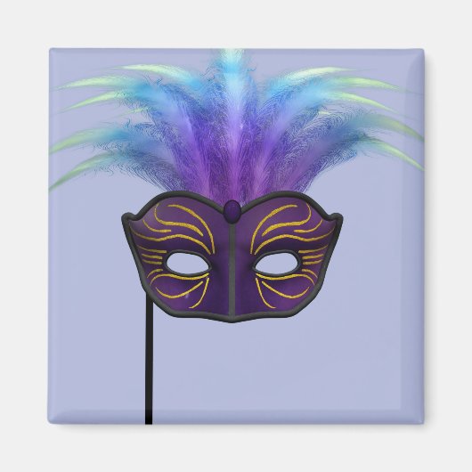 Masquerade Mask Magneet (Voorkant)