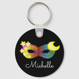 Masquerade Mask Personalized Sleutelhanger