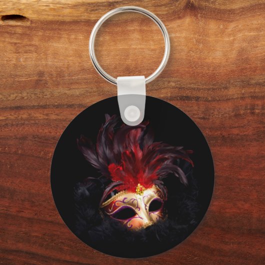 Masquerade Mask Sleutelhanger (Voorkant)