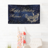 Masquerade masker elegante chique gouden glitter s spandoek (Insitu)
