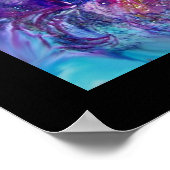 MASQUERADE NACHT Carnaval Musicus in Roze kostuum Poster (Hoek)