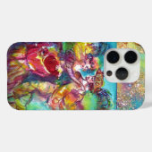 MASQUERADE NACHT/CARNIVAL DANCE MONOGRAM Case-Mate iPhone CASE (Achterkant (horizontaal))