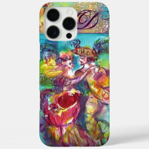 MASQUERADE NACHT/CARNIVAL DANCE MONOGRAM iPhone 16 PRO MAX HOESJE