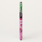 MASQUERADE NACHT / LADY MET ZWARTE CAT-MONOGRAM Case-Mate iPhone CASE (Achterkant/links)