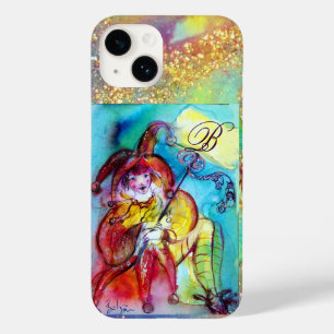 MASQUERADE NACHT/RED YELLOW JESTER MONOGRAM Case-Mate iPhone 14 HOESJE