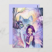 Masquerade nuit - Carte postale (Devant / Derrière)