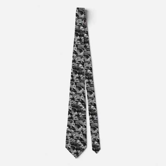 Masquerade of Gargoyles Alternative Gothic Pattern Stropdas (Voorkant)