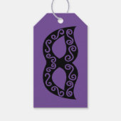 Masquerade partij masker aangepaste gunst cadeau l cadeaulabel (Voorkant)