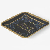 Masquerade Party gemaskerde bal verjaardag luxe Papieren Bordje (Gebogen)