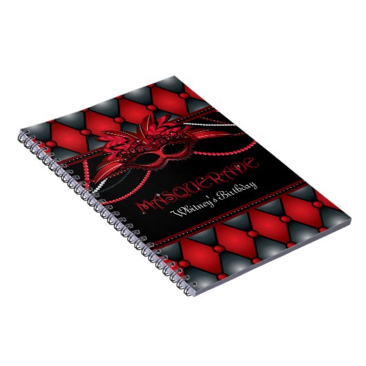 Masquerade Party Guest Book Notitieboek (Rechterzijde)