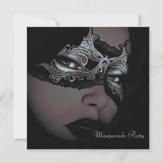Masquerade Party - invitation (Devant)