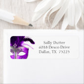 Masquerade RSVP-labels Etiket (Insitu)