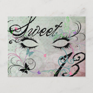 Masquerade Sweet 13 Uitnodigingen