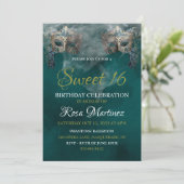 Masquerade Sweet 16 Invitation (Debout devant)