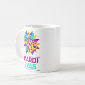 Masques de Mardi Gras Mug Classique (Devant gauche)