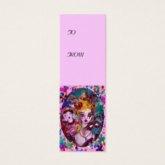 MASQUES DE MASQUÉRADE VALENTINE, CONFETTI, violet (Devant)