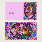 MASQUES DE MASQUÉRADE VALENTINE, CONFETTI, violet (Devant & derrière)