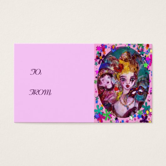 MASQUES DE MASQUÉRADE VALENTINE, CONFETTI, violet (Devant)