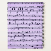 Masques de musique et de théâtre violets (Dos)