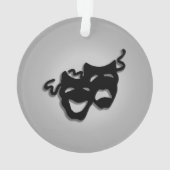Masques de théâtre comique et de tragédie (dos)