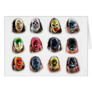 Masques effrayants drôles