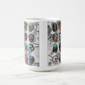 Masques Monster - Mug d'horreur rétro - (Variant b (Centre)