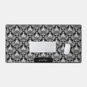Masques noir et blanc motif (Clavier et souris)