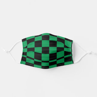 Masques Visuels De Vérification Noir Et Vert